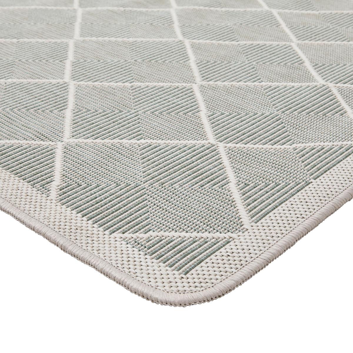 Síkszövött Szőnyeg Fjora 80/250 - zöld, Modern, textil (80/250cm) - Mömax