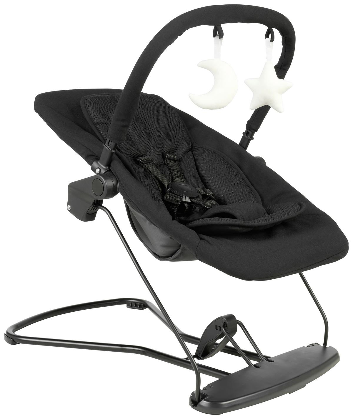 BUJAK LUNCH - czarny, Basics, tworzywo sztuczne/metal (66/45/48-58cm) - My Baby Lou