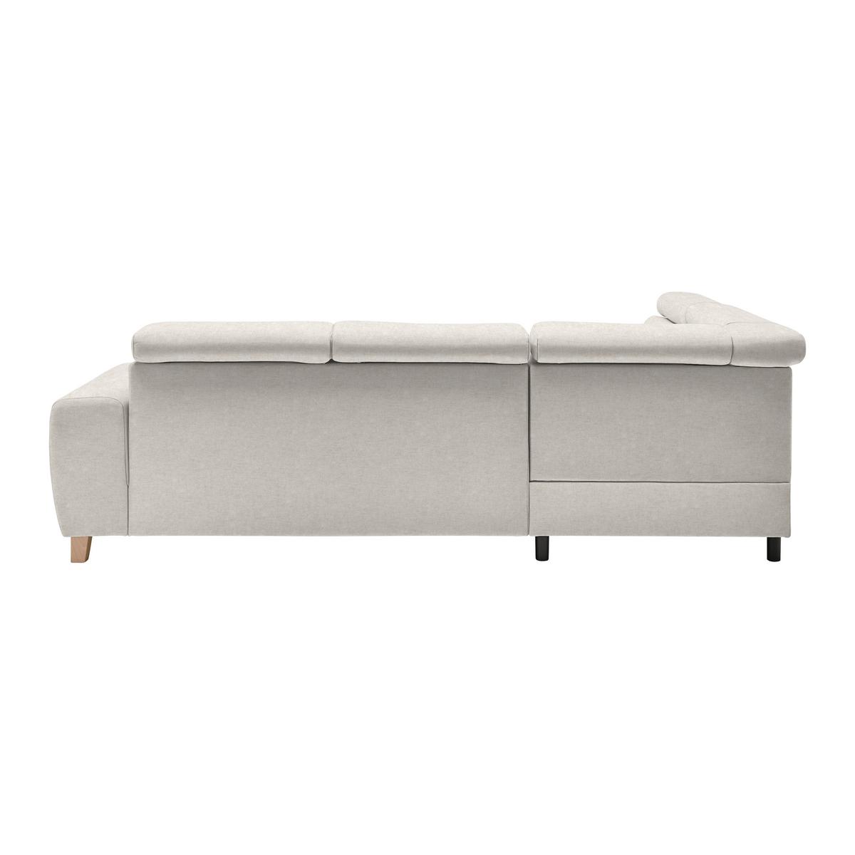 Ecksofa Lugo Creme - Creme, MODERN, Holz/Kunststoff (205/98/266cm) - Mömax