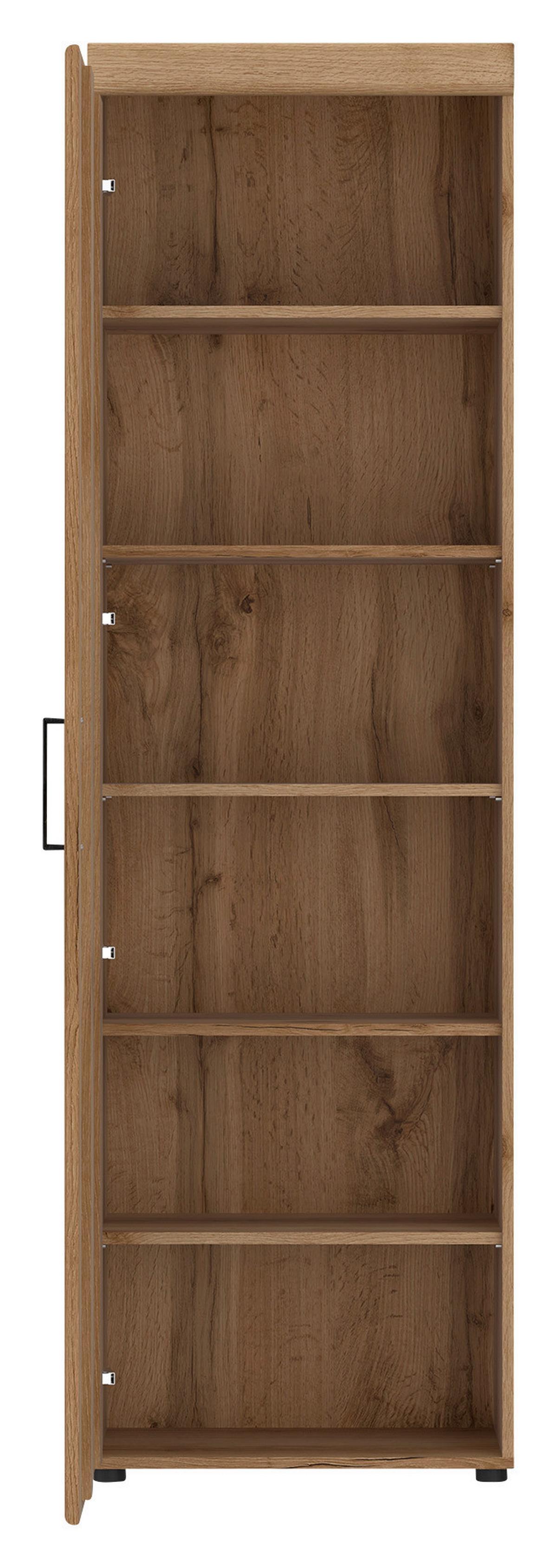 Dulap CORTINA - culoare lemn stejar, Modern, material pe bază de lemn (58/195/37,4cm) - Modern Living