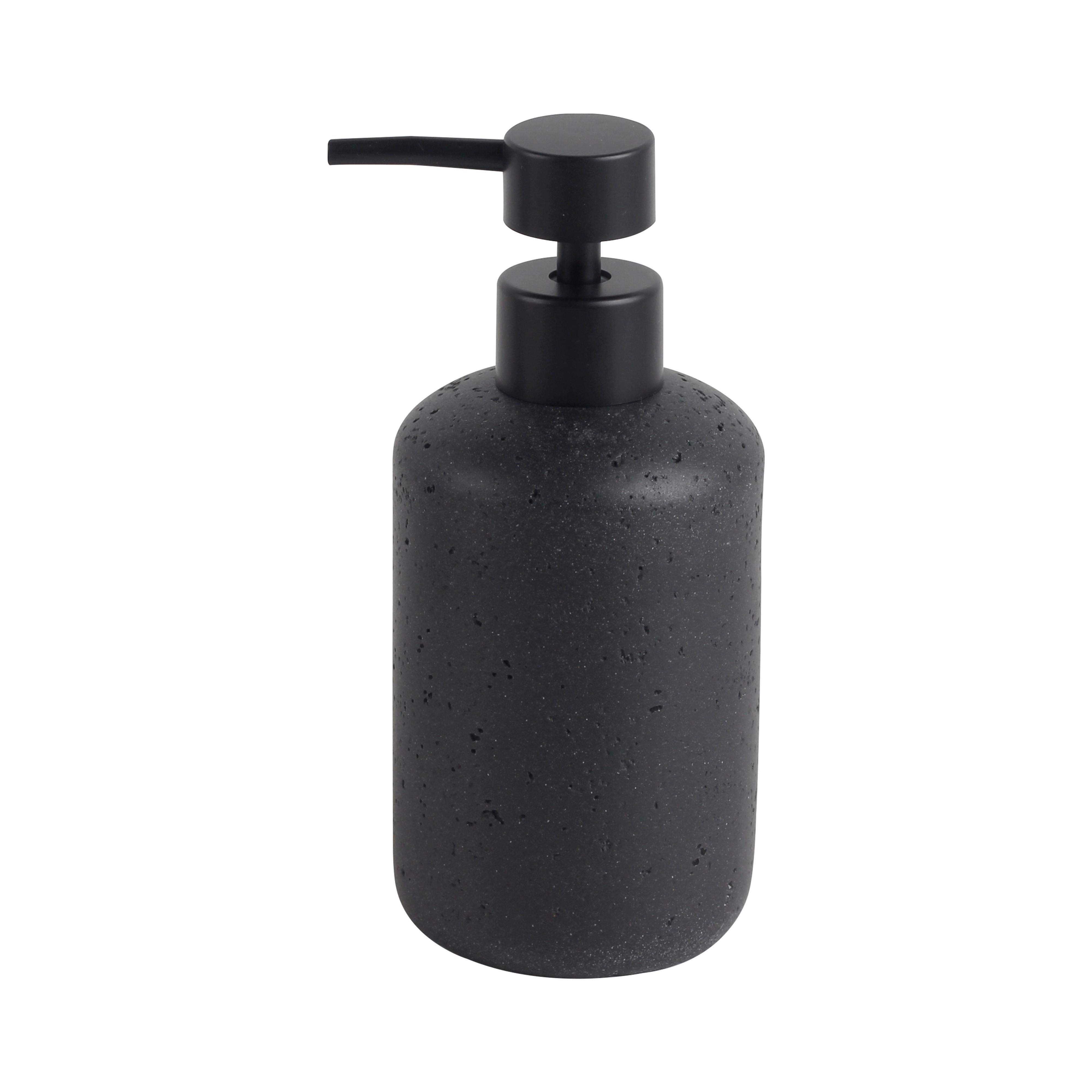 TVÅLPUMP LOKI - svart, Modern, plast (7,6/16,9cm) - Mömax