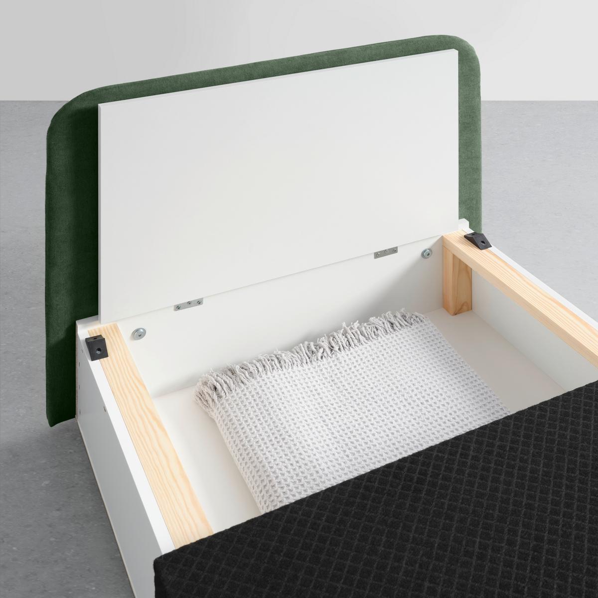 Fotelja Na Razvlačenje Modena - maslinasto zelena/prirodne boje, tekstil/plastika (89/88/90cm) - Modern Living