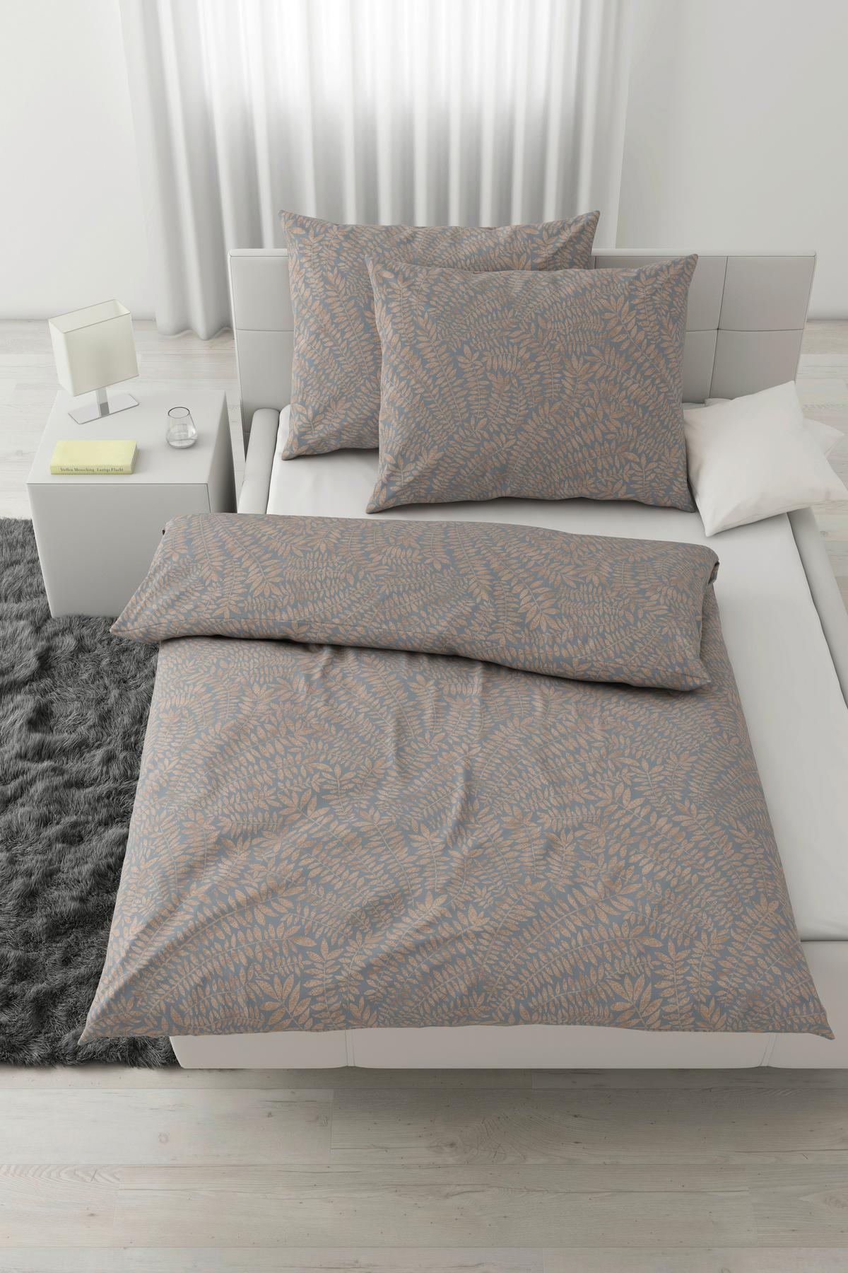 Lenjerie de pat Lorita cca. 200x220/2x50x70 cm - albastru, textil (200/220cm) - Modern Living