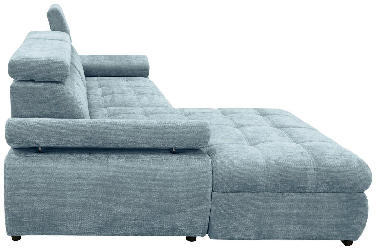 Kutna Garnitura Vegas - boje mente/crna, Design, drvo/tekstil (173/294cm) - Modern Living