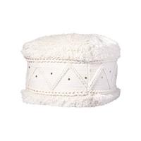 POUF POUF BOHIST 525 CREME - Creme, Trend, Textil (50/45/50cm) - Kayoom