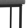 STOL CORI - ljusgrå/svart, Modern, metall/trä (45/87/57cm) - Bessagi Home