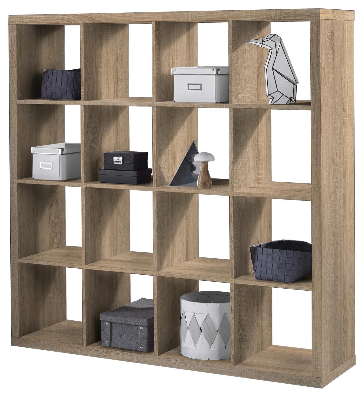 Separator de cameră Style - stejar Sonoma, Konventionell, material pe bază de lemn (147/147/38cm) - Modern Living