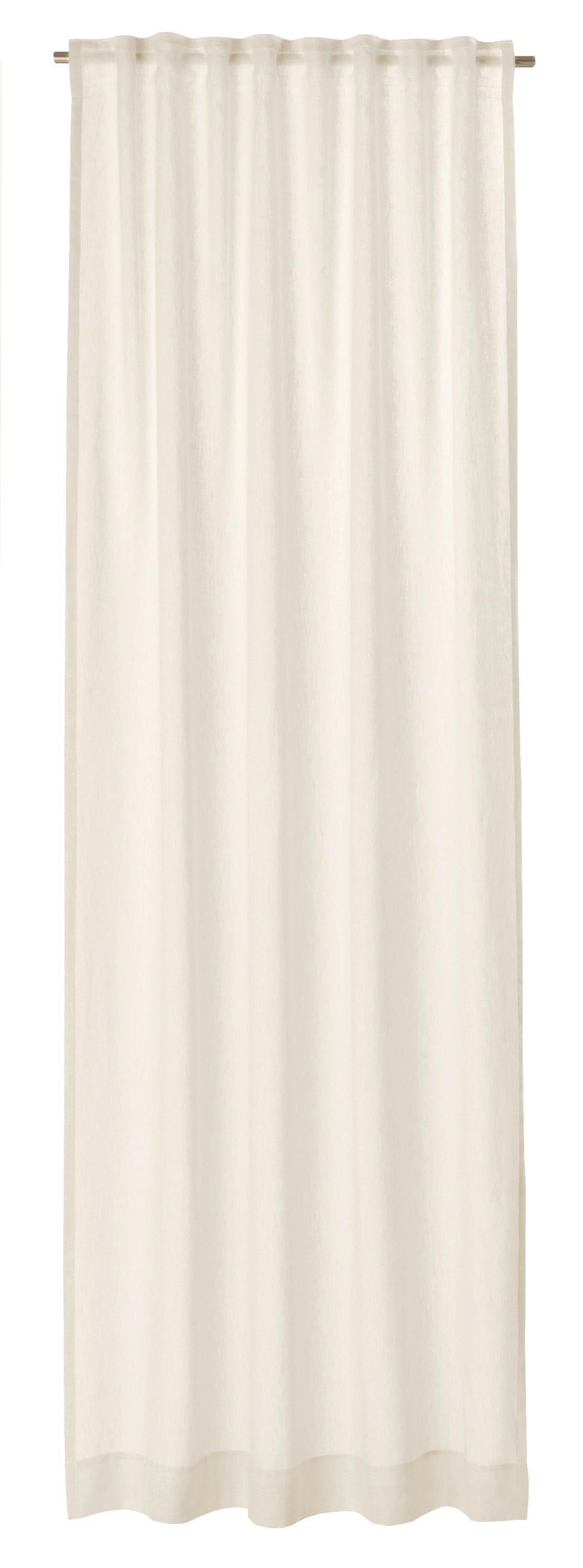 ZASŁONA GOTOWA SW-BREEZE - kremowy, Basics, tkanina (125/250cm) - Schöner Wohnen