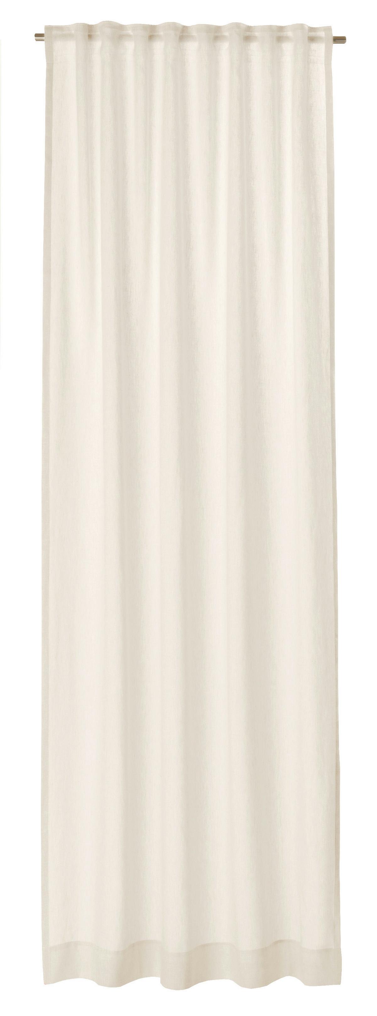 ZASŁONA GOTOWA SW-BREEZE - kremowy, Basics, tkanina (125/250cm) - Schöner Wohnen