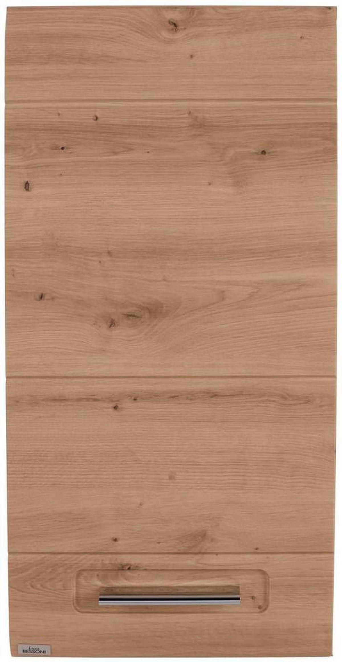 Viseča Omara Avensis 301 - barve kroma/barve hrasta, Moderno, kovina/leseni material (35/72/20,5cm) - Mömax