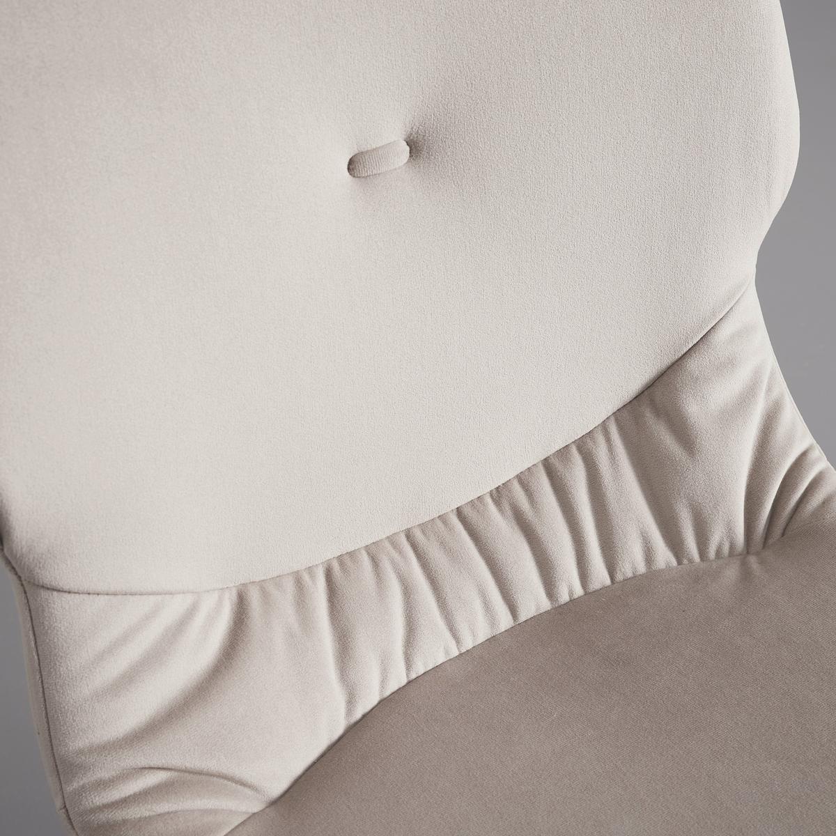 KRZESŁO ALICA - beżowy/czarny, Modern, metal/drewno (46/83/57cm) - Bessagi Home