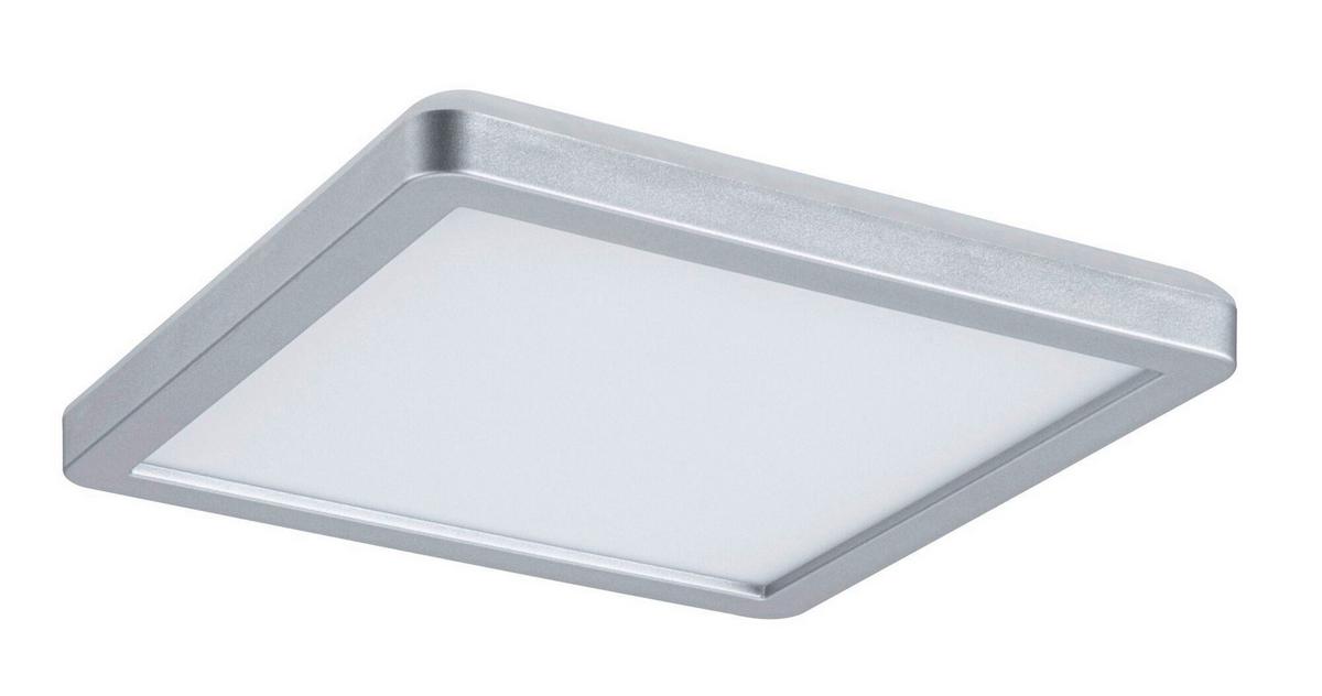 LED-Paneel Atria Shine in Chromfarben max. 11,2 Watt - Chromfarben, Basics, Kunststoff (19/19/2,8cm) - Paulmann