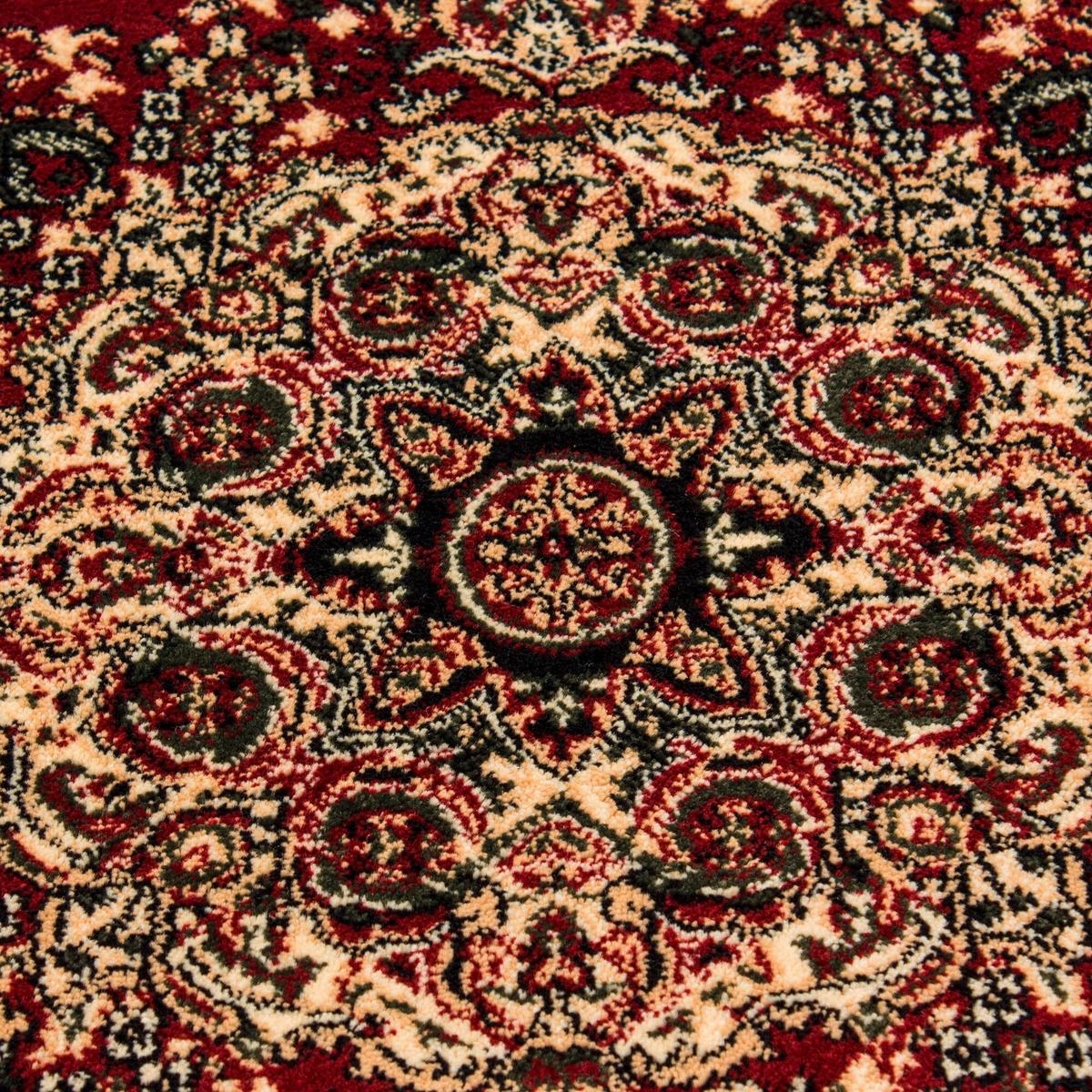 Tkana Preproga Marrakesh, Rdeča, 240x340cm - rdeča/večbarvno, Konvencionalno, tekstil (240/340cm) - Novel