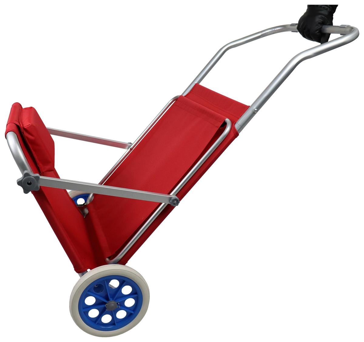 Vrtni Ležalnik Bindox, Rdeča - rdeča, Basics, kovina/tekstil (165/16/65cm) - Gardenson