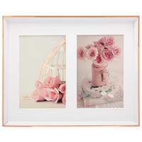 Képkeret Kb. 10x15cm Mara - rózsaszín, műanyag (26,3/21,2/1,8cm) - Mömax