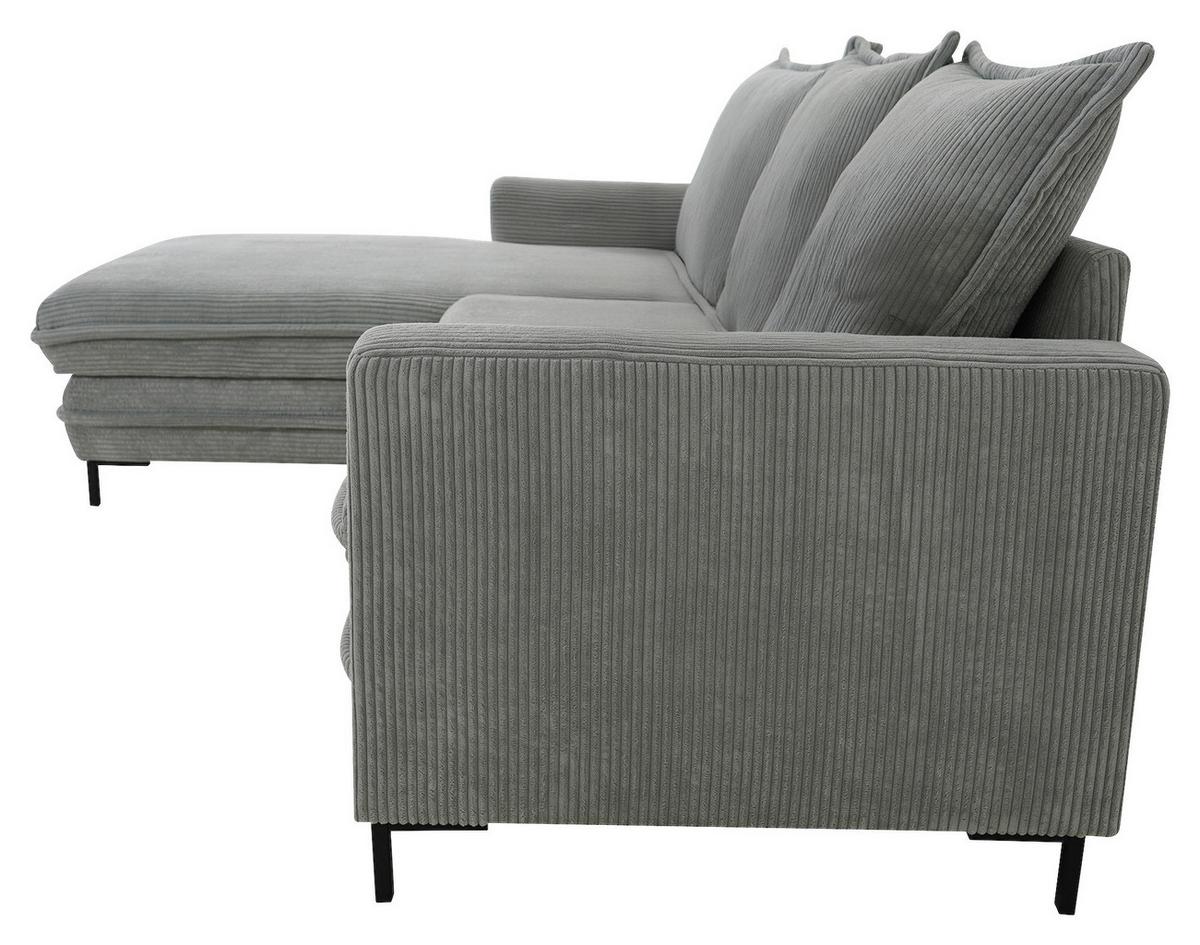 Coltar ARMILLA - gri, Konventionell, lemn/metal (174/272cm) - Modern Living