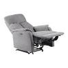 RELAXSESSEL JOHNSY - Anthrazit/Schwarz, MODERN, Textil/Metall (75/106/91cm) - Mömax