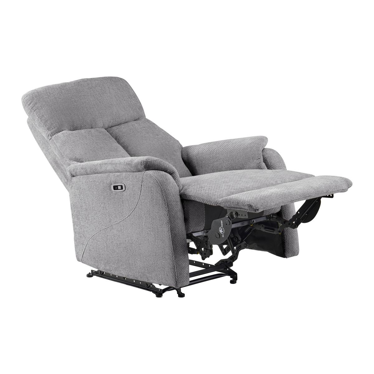 Relaxsessel Johnsy Anthrazit - Anthrazit/Schwarz, MODERN, Textil/Metall (75/106/91cm) - Mömax