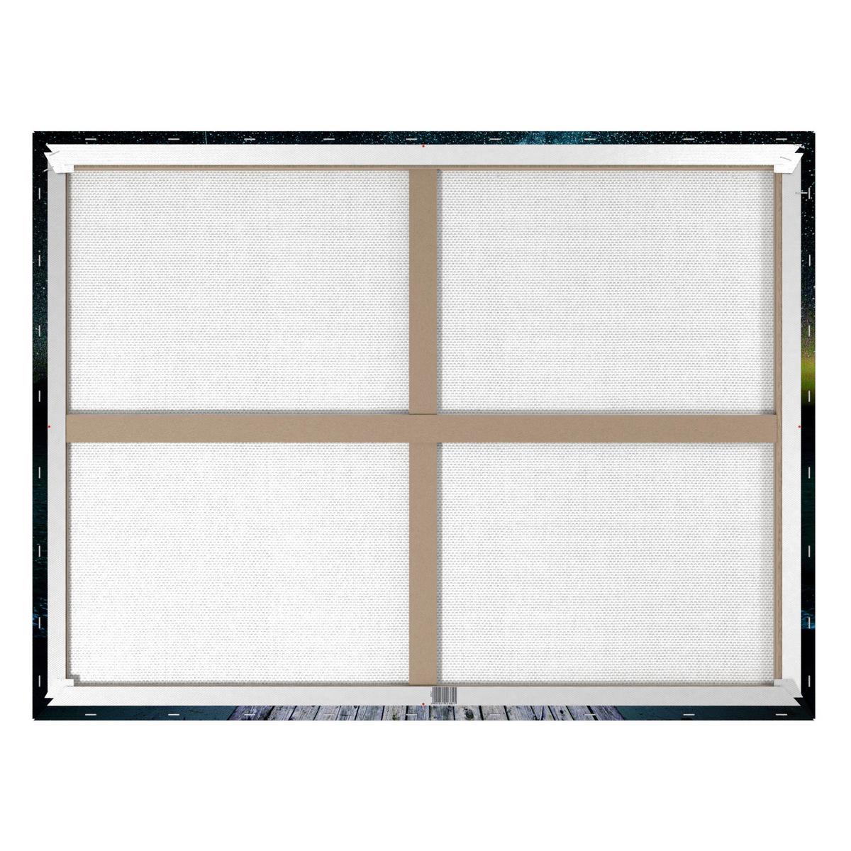 Leinwandbild Multicolor ca. 85x113cm - Multicolor, Basics, Holz/Textil (85/113cm)