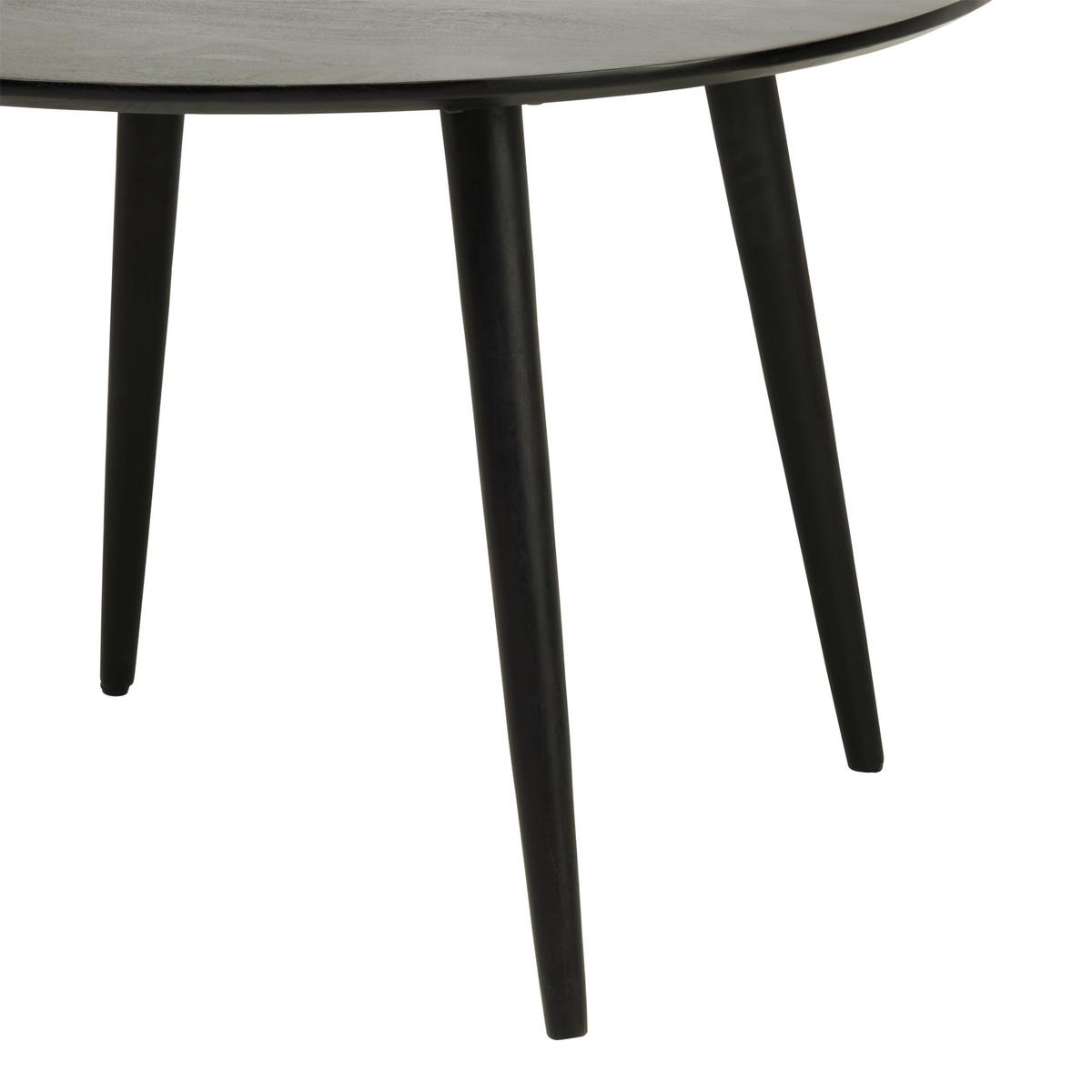 STÓŁ DO JADALNI PARIS - czarny, Modern, drewno (115/115/76cm) - MID.YOU