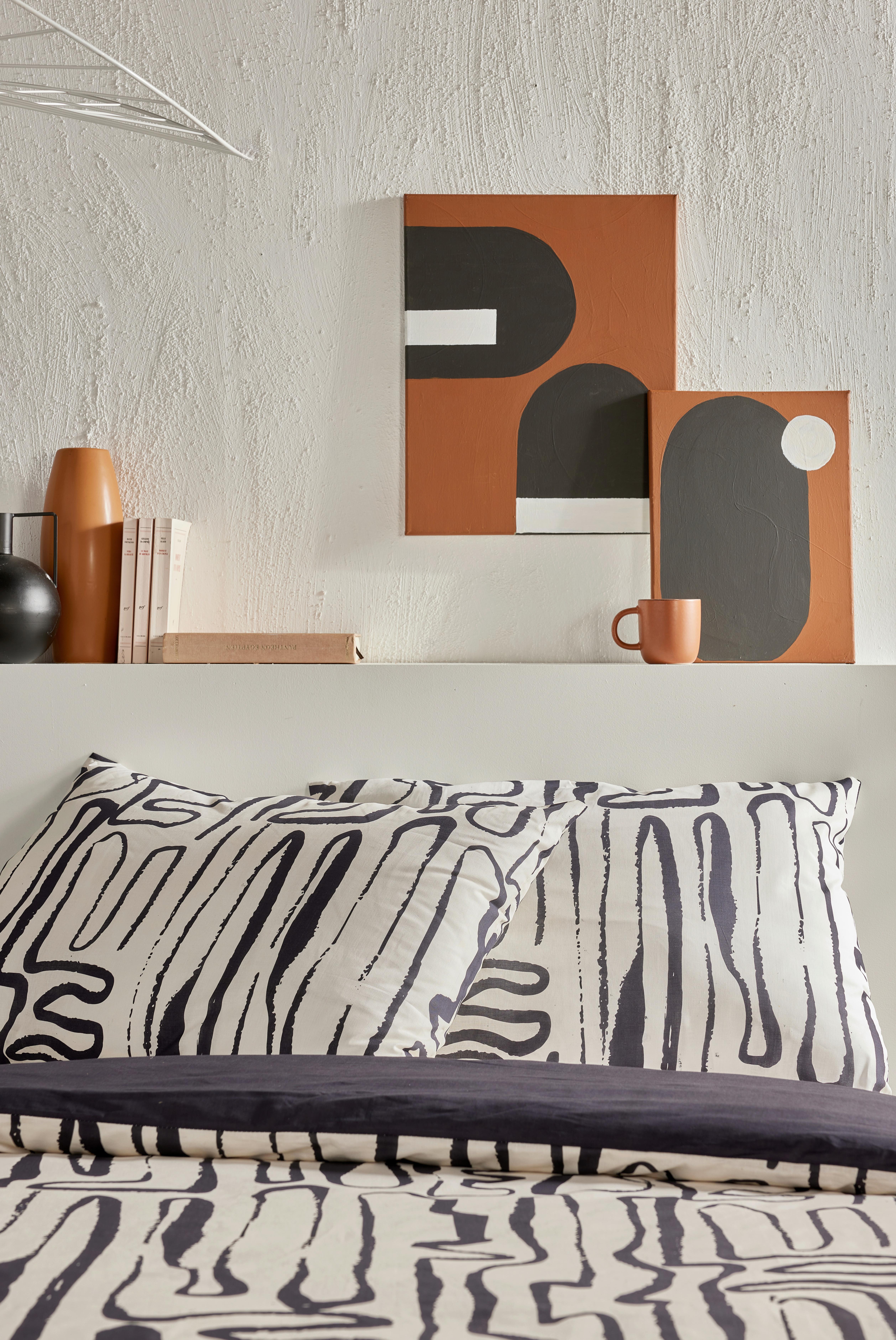 Posteljnina Sunshine - svetlo rjava, Moderno, tekstil (200/200cm)