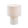 BORDSLAMPA STOFLI - vit/naturfärgad, Modern, metall/textil (19/19/25cm) - Mömax