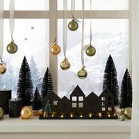 Dekor Fa Charlotte - fekete, Konventionell, műanyag (6/15cm) - Modern Living