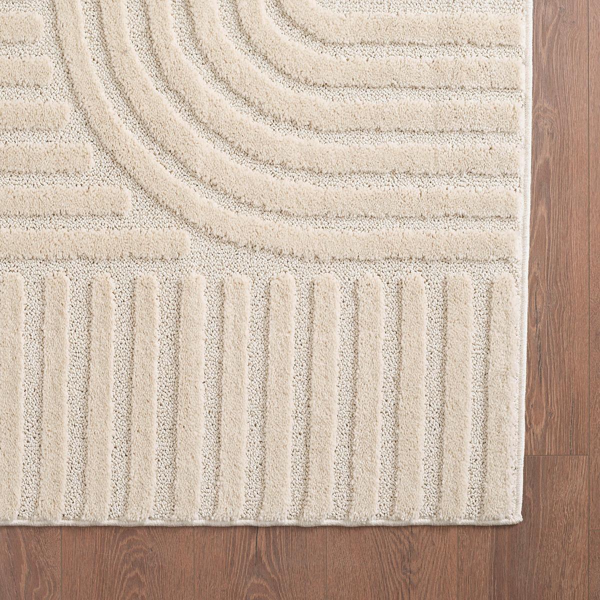 Läufer Art Creme ca. 80x250cm - Creme, Basics, Textil (80/250cm) - Novel