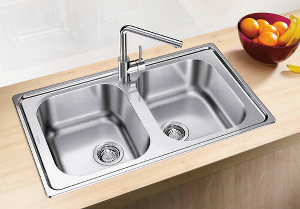 ARMATURA KUCHENNA 519810  -TOP- - kolor chromowy, Basics, metal (11/29,6/32,5cm) - Blanco