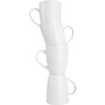 Kaffeebecher Katrin Weiß ca. 330ml - Weiß, KONVENTIONELL, Keramik (8/10cm) - Based Kaffeebecher Katrin Weiß ca. 330ml - Weiß, KONVENTIONELL, Keramik (8/10cm) - Based