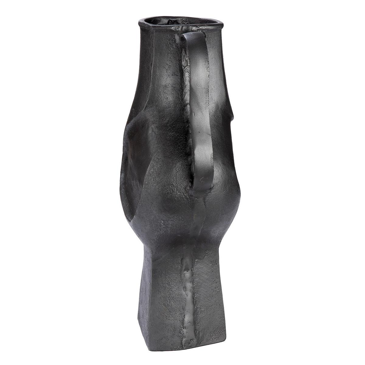 Dekovase Abtigua Grau - Grau, Basics, Metall (24/43/15cm)
