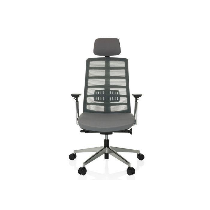 Pisarniški Stol Spinio Elite, Siva - srebrne barve/siva, Moderno, kovina/umetna masa (67/116 - 129/67cm) - MID.YOU