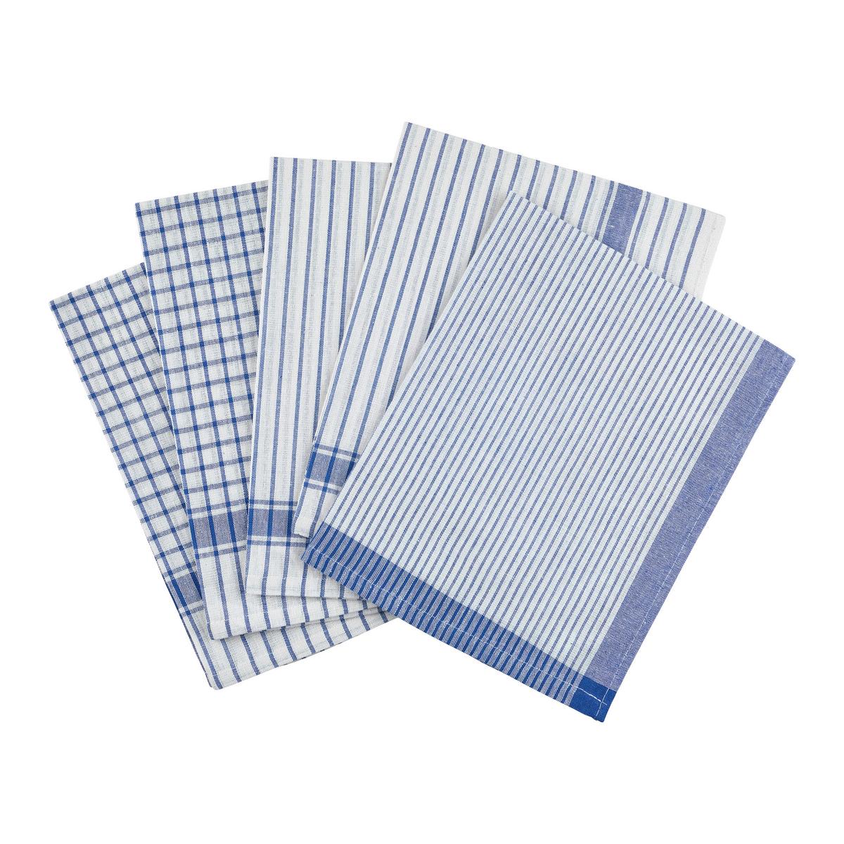 Set Krpa Za Posuđe Klaus -Kma- -Ext- - siva/plava, Konvencionalno, tekstil (50/70cm) - Modern Living