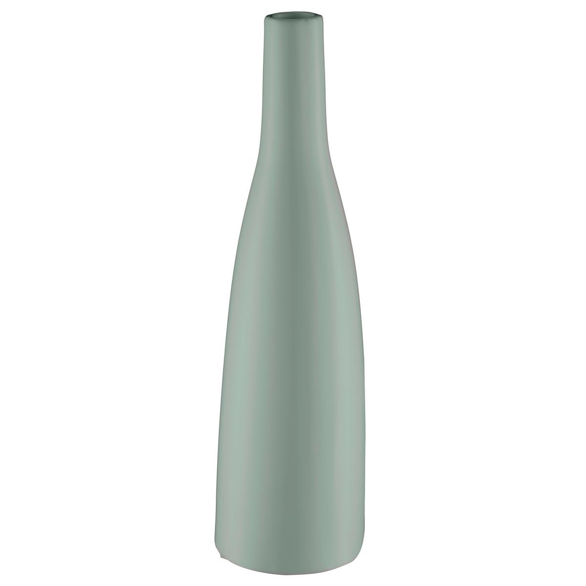 Dekovase Planico I Grün - Grün, Modern, Keramik (27cm) - Mömax