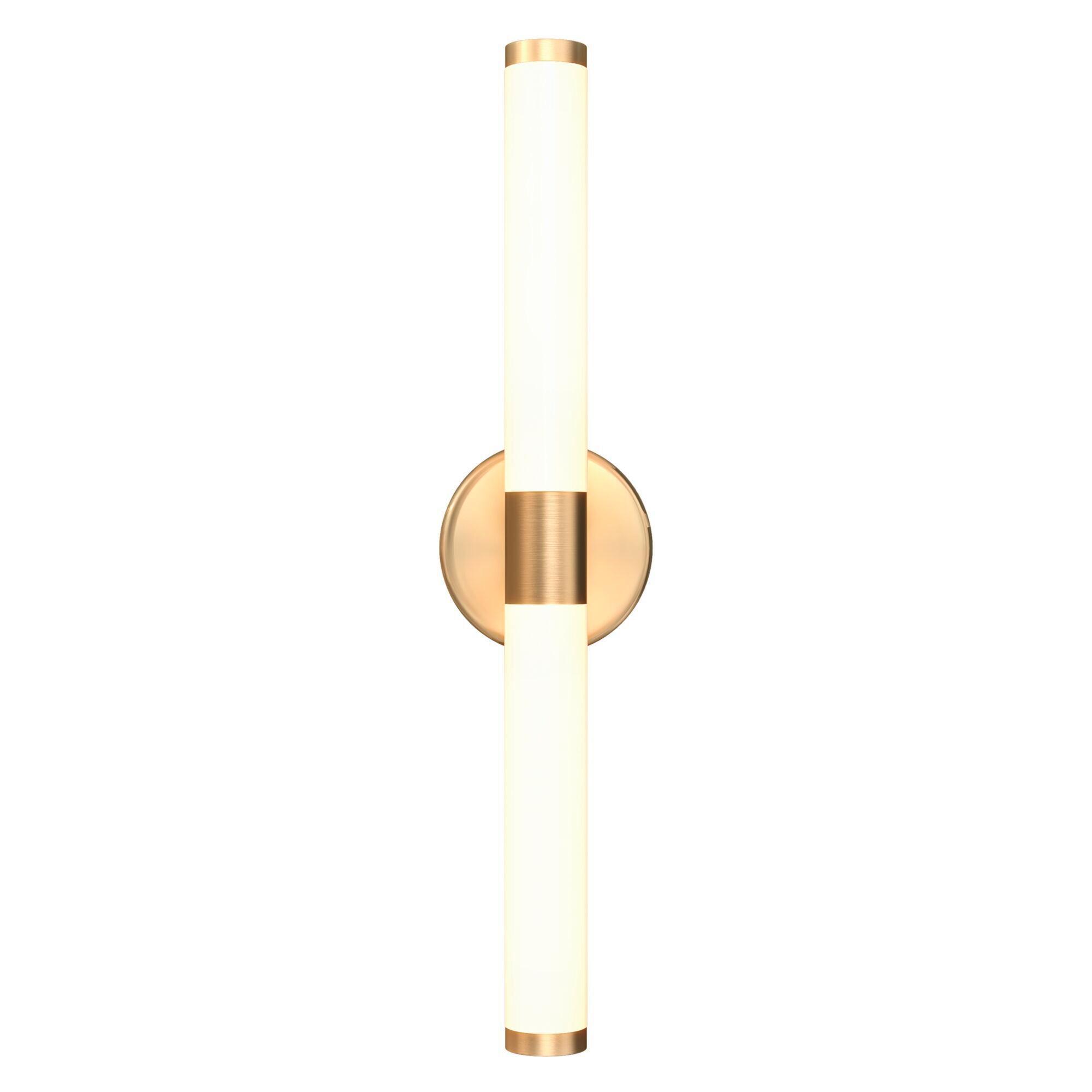APPLIQUE AXIS - Goldfarben, Trend, Kunststoff/Metall (3/35,6cm) - MAYTONI