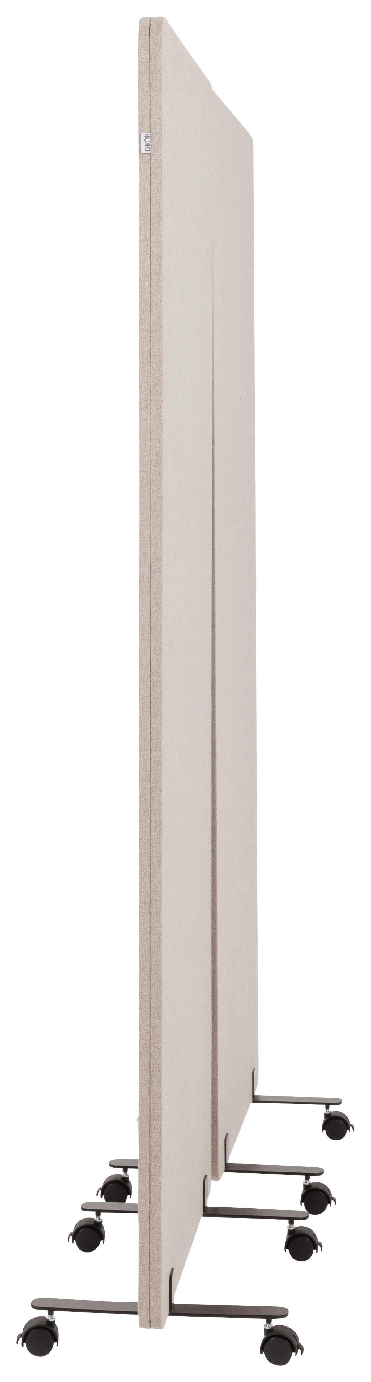 Pregradna Stena Flexmiut, Taupe - rjavosiva, Basics, kovina/umetna masa (60/177/35cm) - MID.YOU