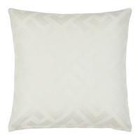 Zierkissen Mäander Naturfarben ca. 45x45cm - Naturfarben, ROMANTIK / LANDHAUS, Textil (45/45cm) - Mömax