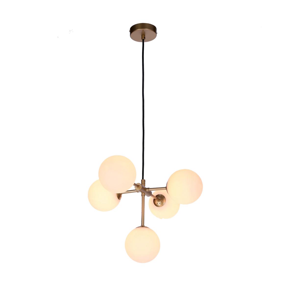 Svjetiljka Viseća 35-73778 - boje mjeda, Konvencionalno, metal (40/57cm)