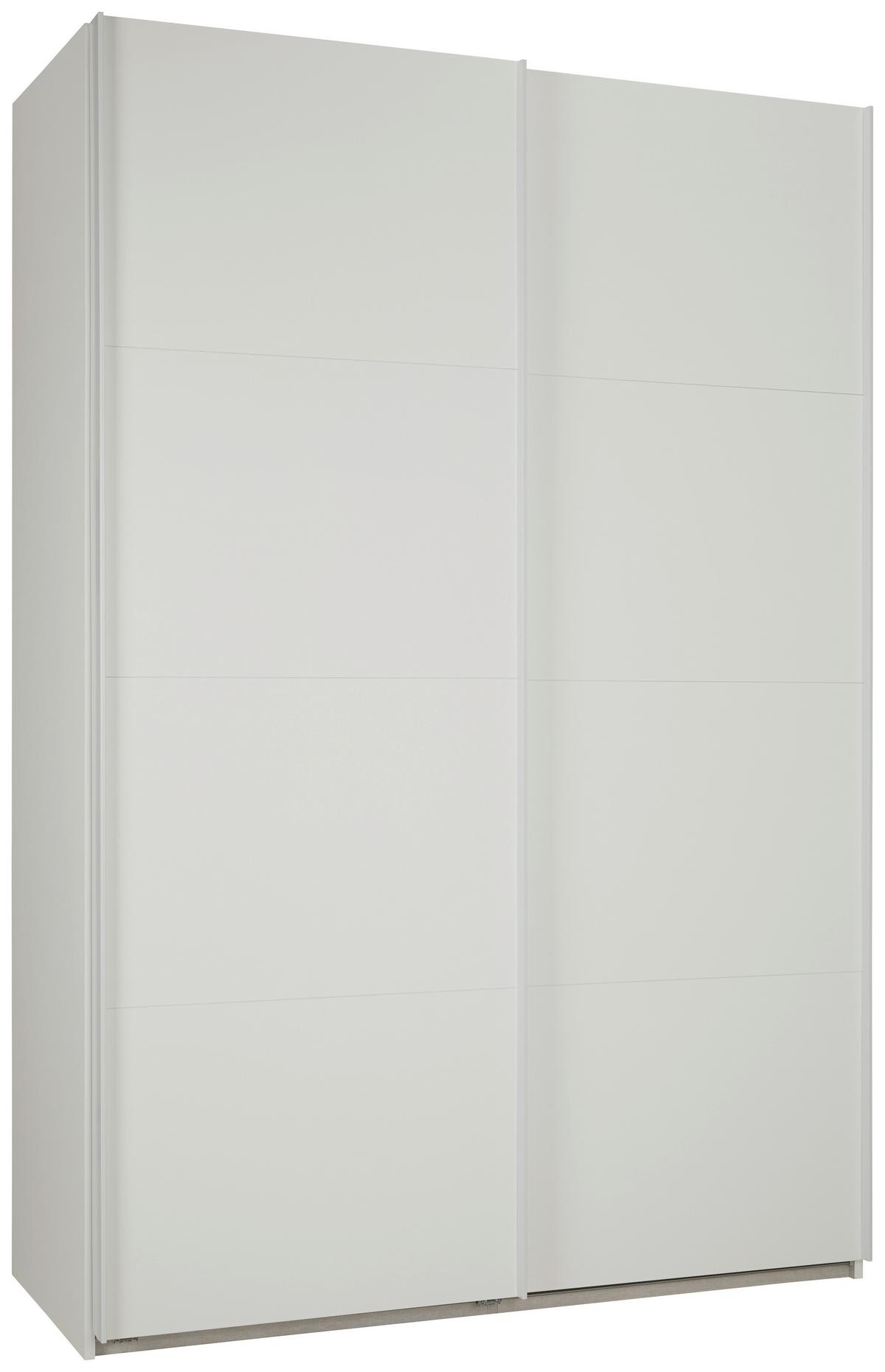 Ormar S Kliznim Vratima Lago - bijela, Moderno, drvni materijal/metal (150/222/60cm) - Premium Living