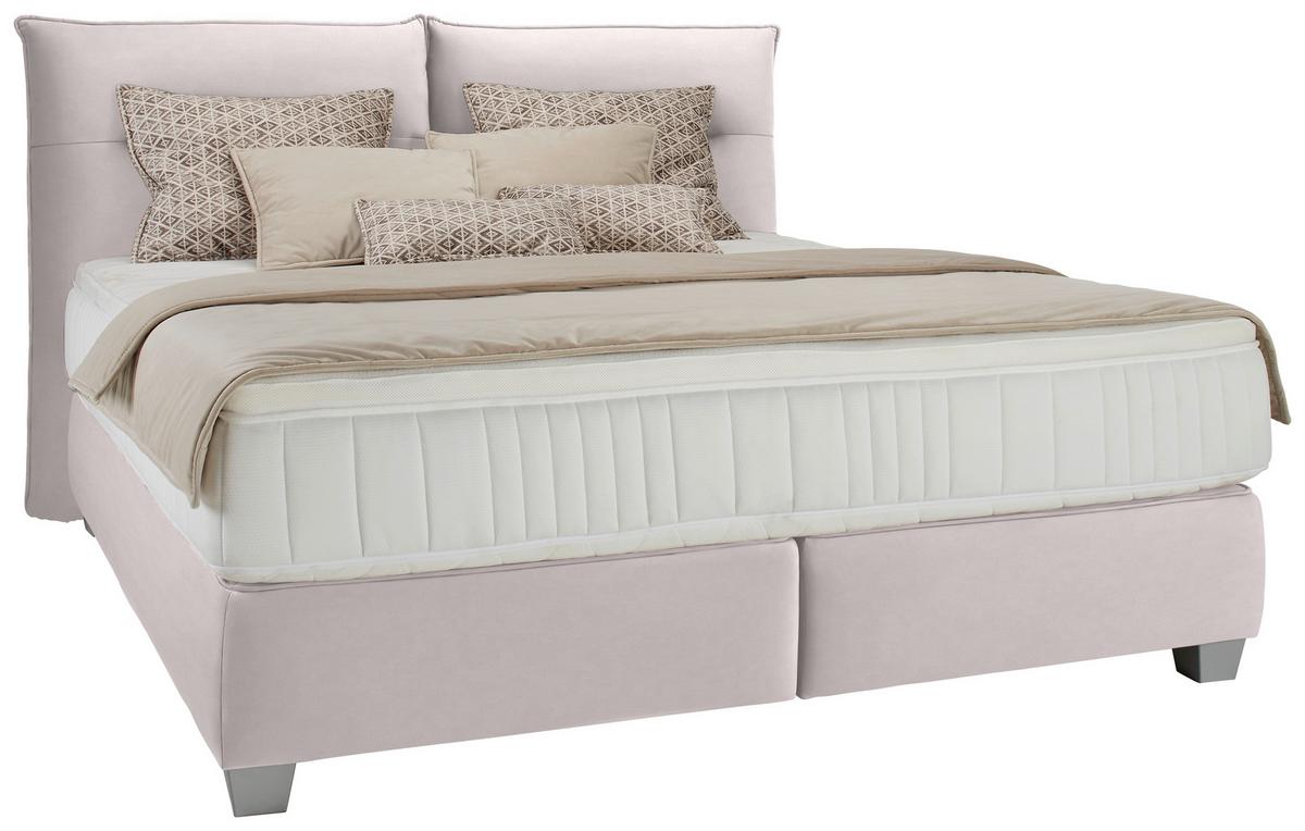PAT BOXSPRING FOG - nisipiu, Lifestyle, textil (180/200cm) - Premium Living