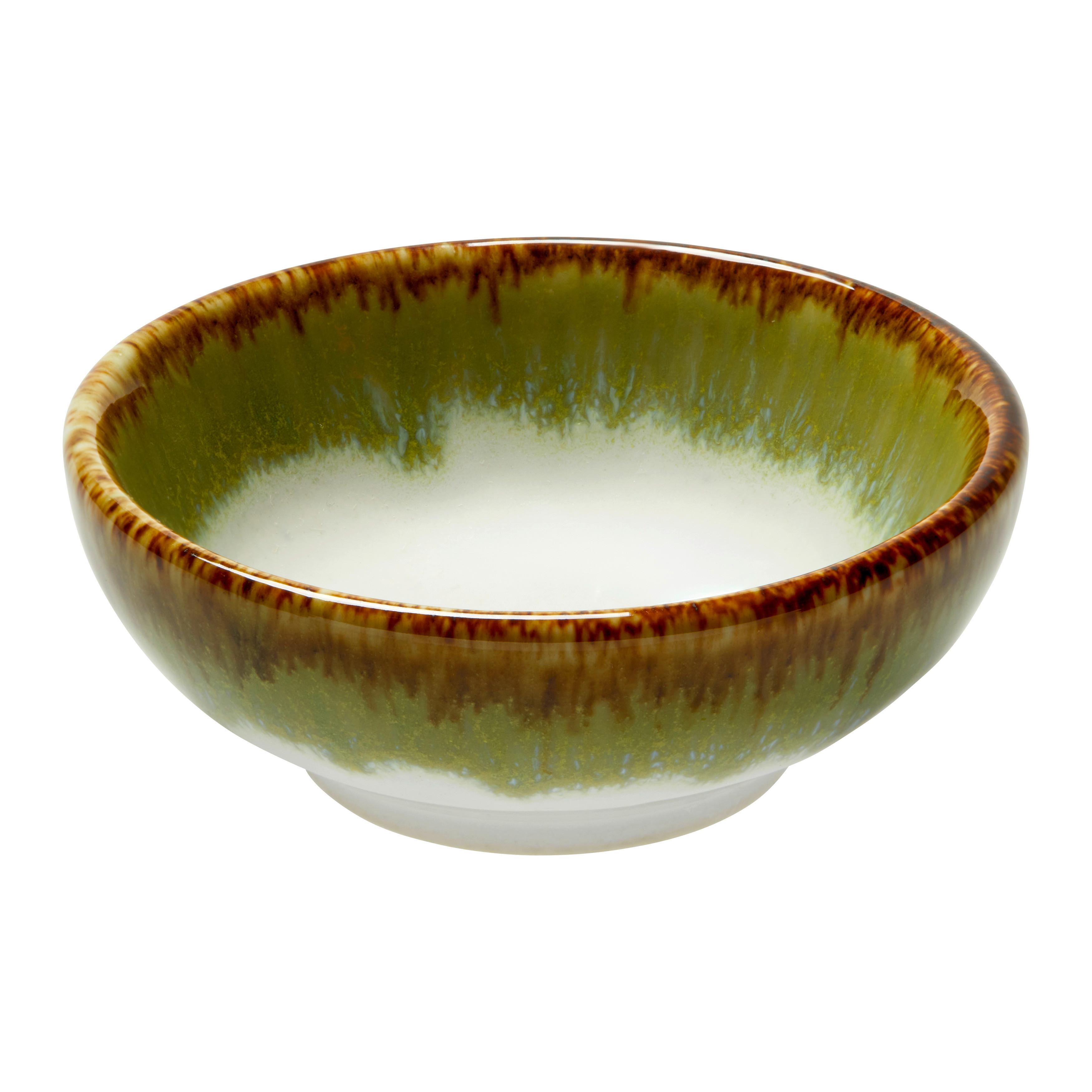 Dipschale Cascade Grün Ø ca. 8cm - Grün, Modern, Keramik (8/3cm) - Creatable