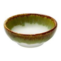 Dipschale Cascade Grün Ø ca. 8cm - Grün, MODERN, Keramik (8/3cm) - Creatable