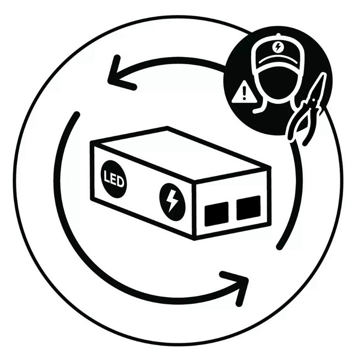 LED Asztali Lámpa Marbles Eu5087cc - krómszínű/átlátszó, Design, műanyag/fém (22/13/45cm)