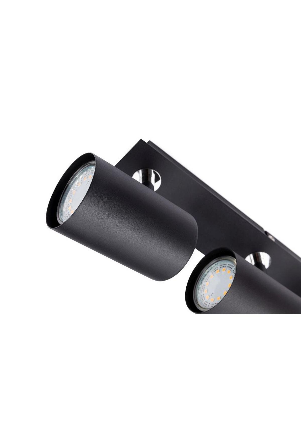 LAMPA REFLEKTOROWA ROCKET *SBX* - czarny, Basics, metal (40/7/15cm) - Novel