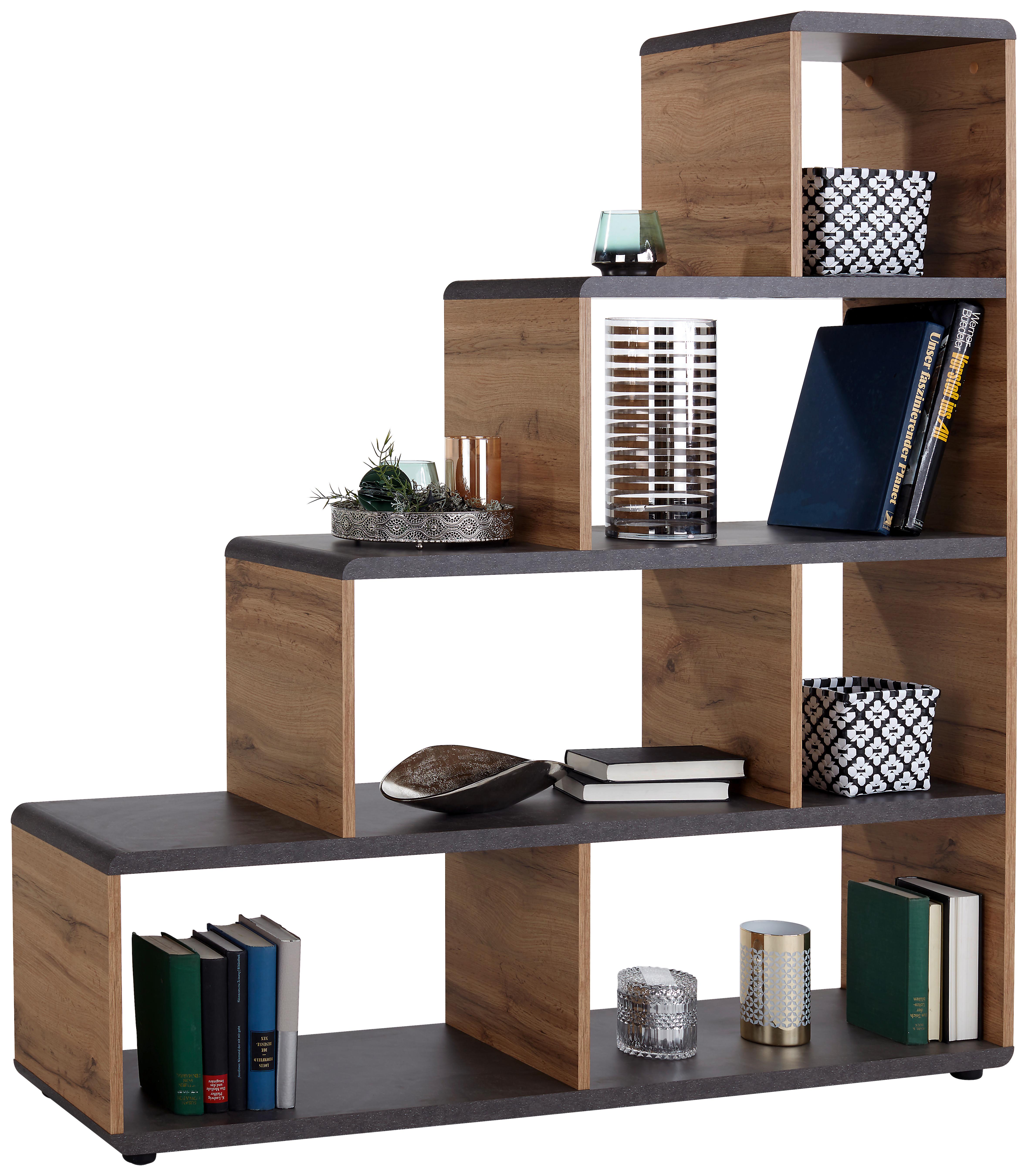 Regal Fontana Ftr03 - hrast wotan, Moderno (139/148/35cm) - Mömax