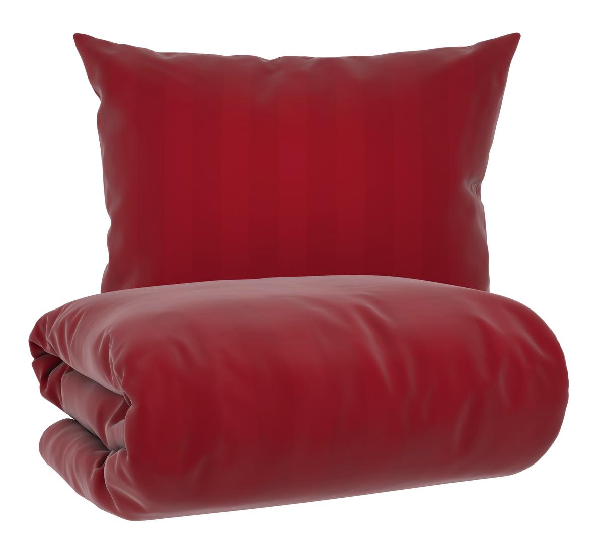 Ágyneműhuzat-garnitúra Pamutszatén Xenia Streif - piros, Modern, textil (140/200cm) - Premium Living