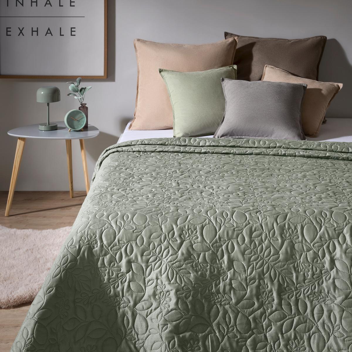 Tagesdecke Grace Sablbeigrün ca. 220x240cm - Salbeigrün, Textil (220/240cm) - Mömax