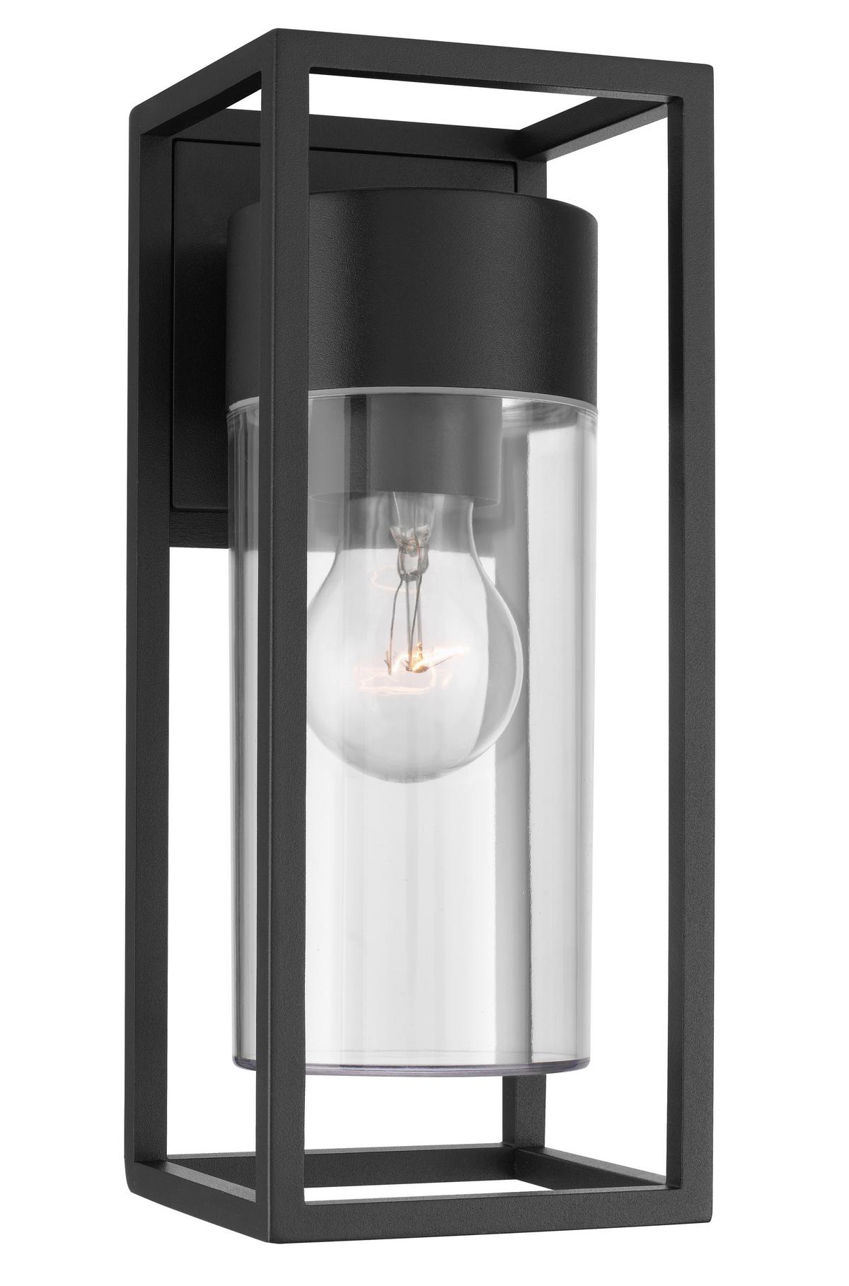 KINKIET ZEWNĘTRZNY FREE - czarny, Konventionell, metal (13.8/11/27cm) - Ambia Garden