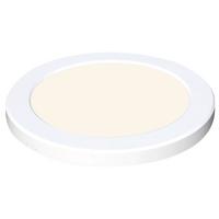 Led Mennyezeti Lámpa Lasse 29,8cm - fehér, Konventionell, műanyag (29,8/1,8cm) - Mömax