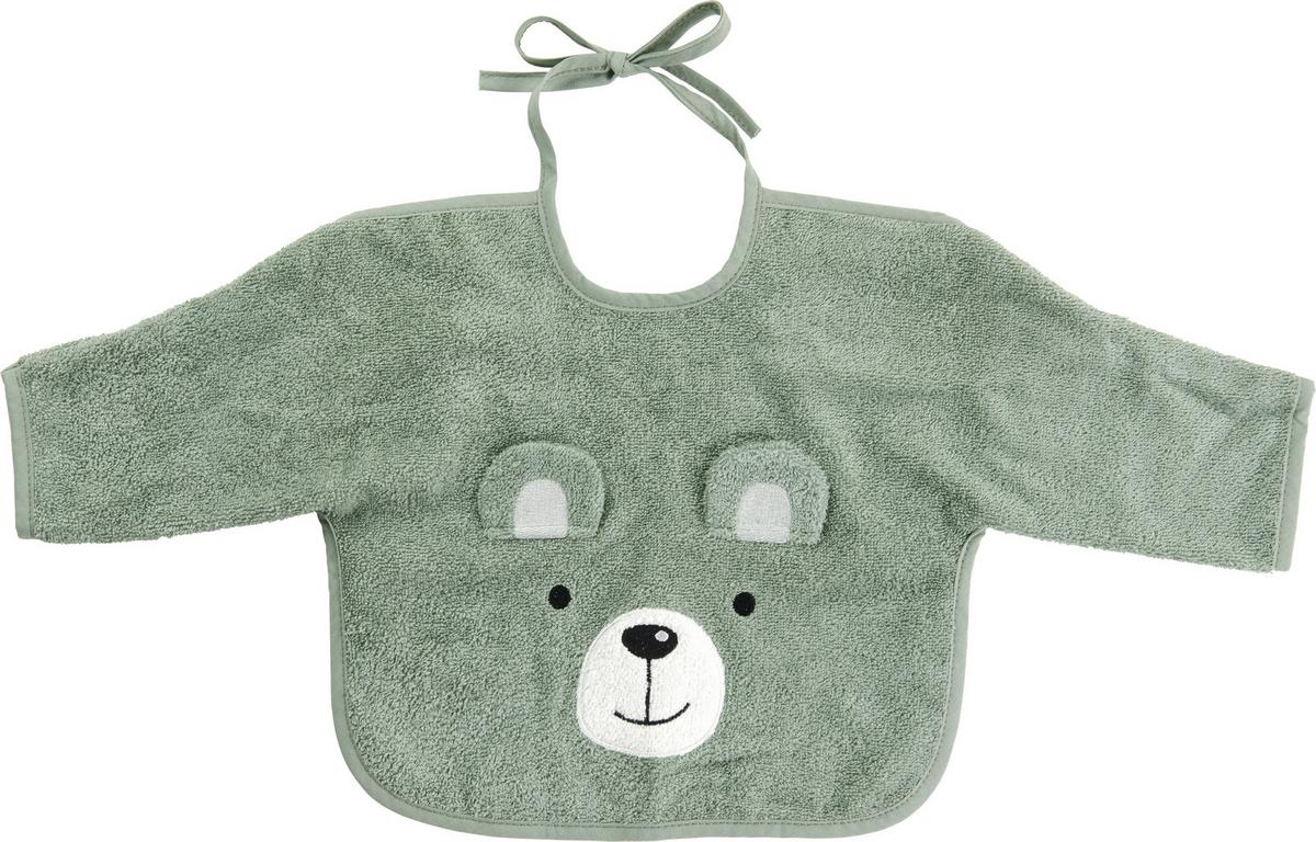 ŚLINIACZEK BEAR - miętowy, Basics, tkanina (73/50cm) - Avelia